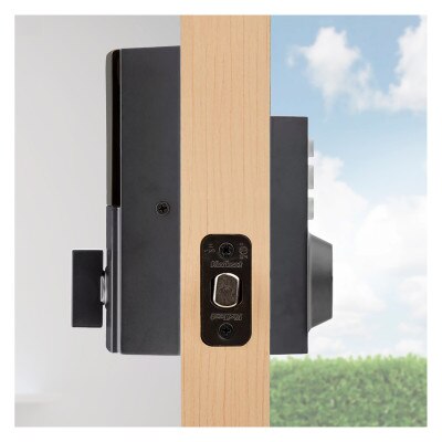 Kwikset 914 Series SmartCode Zigbee Contemporary Deadbolt with Cox, Matte Black